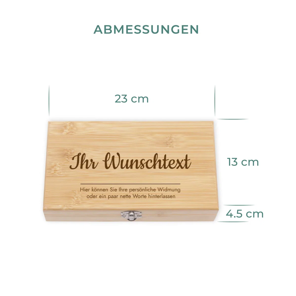 LAUBLUST Weinöffner Set Personalisiert - 5er Weinzubehörset als Sommelier Set | Wunschtext - Wein Zubehör mit Geschenkbox aus Holz | Personalisierte Geschenke für Männer mit Korkenzieher & Thermometer