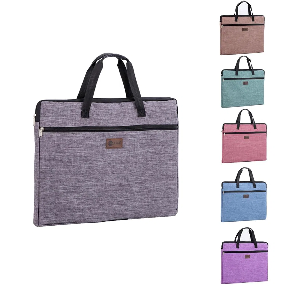 A3 Kunst-Portfolio-Tasche, Künstler-Portfolios, Tragetasche, Künstler-Portfolio, Tasche, Kunst-Tragetasche mit Griffen, für Kunst, Arbeit, Malerei, Ordner, Skizzenblock, Tasche, Tragetasche