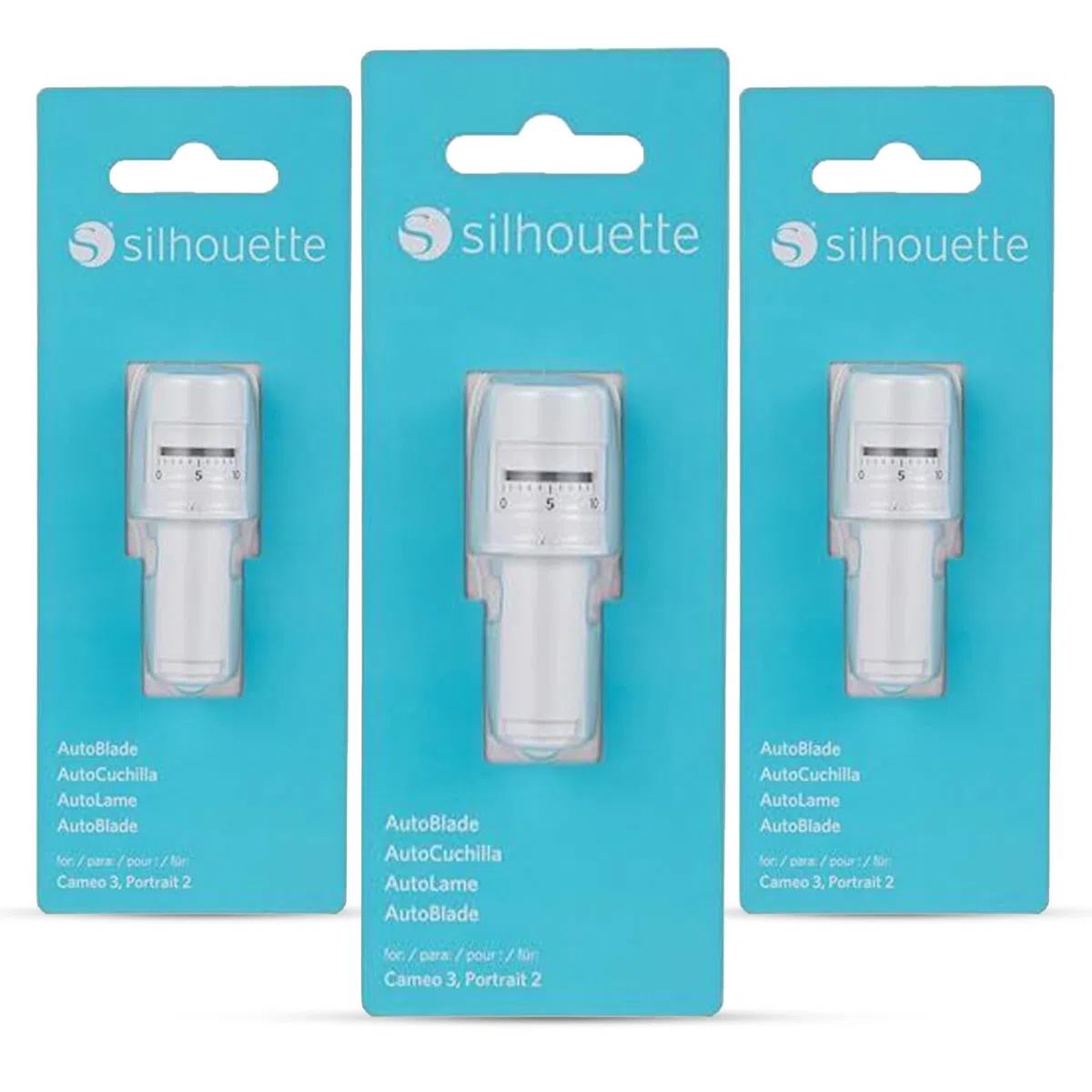 Silhouette America DREI Pack Auto Blade Cameo 3, 3 Stück