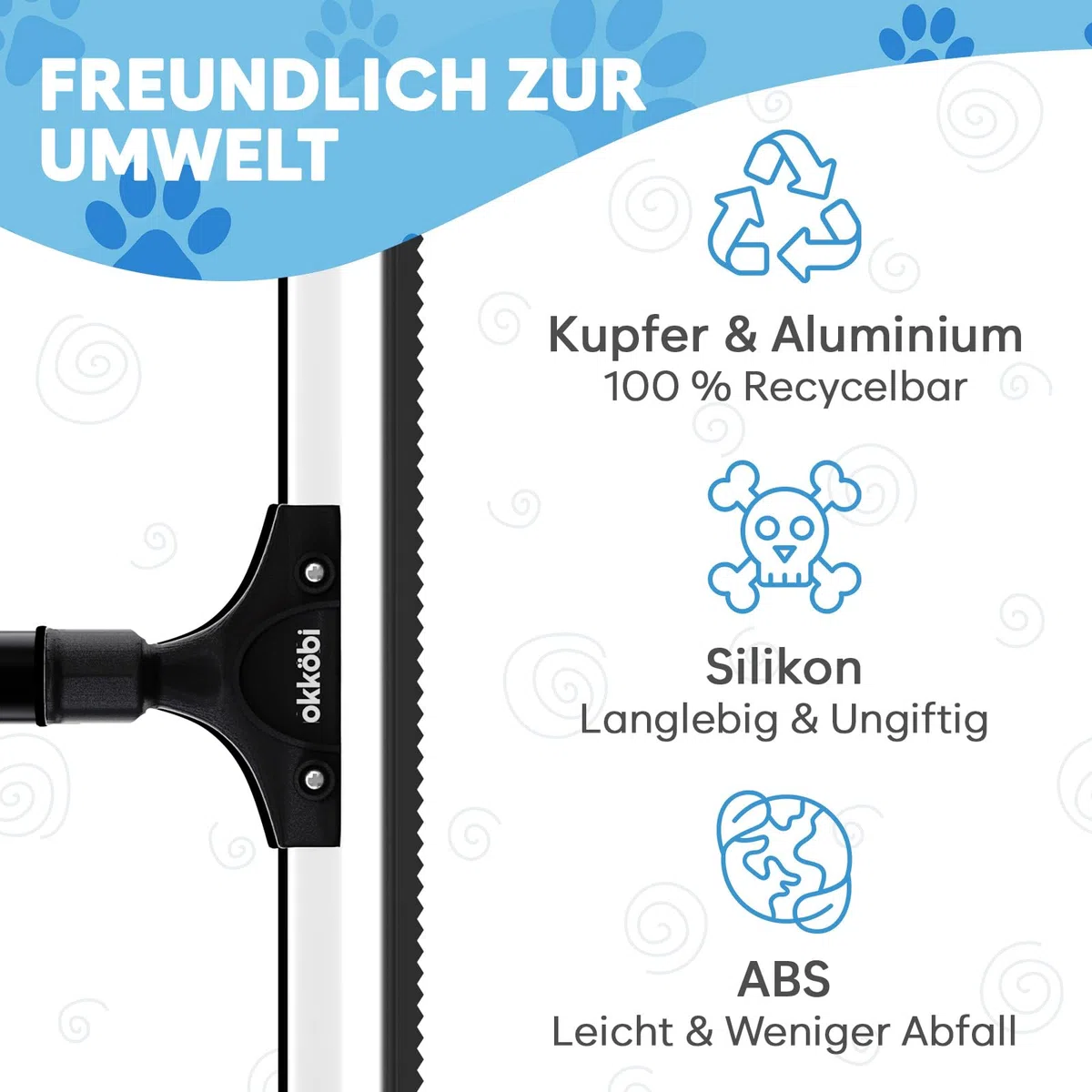 Carpet Rake - Fellfeger Besen – Pet Hair Remover für Teppich & Möbel – Gummibesen mit Stiel – Hundehaare Entfernen – Teppich Bürste für Tierhaare – Fellfeger für Teppiche & Böden