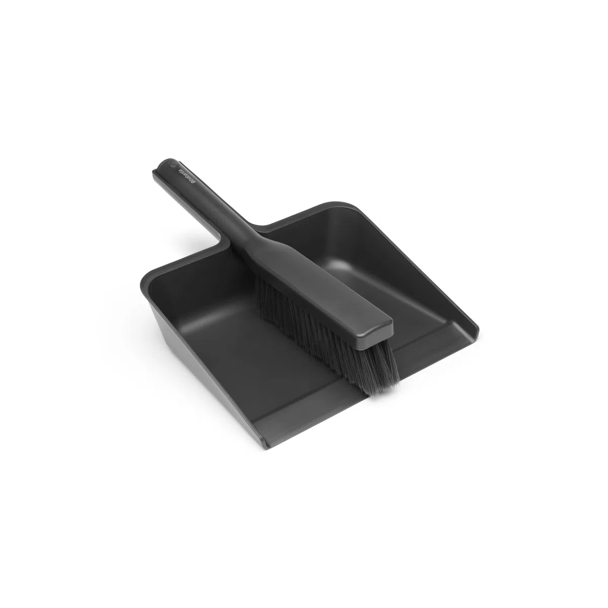 Brabantia SinkSide Dustpan and Brush Set, with Comb - Dark Grey