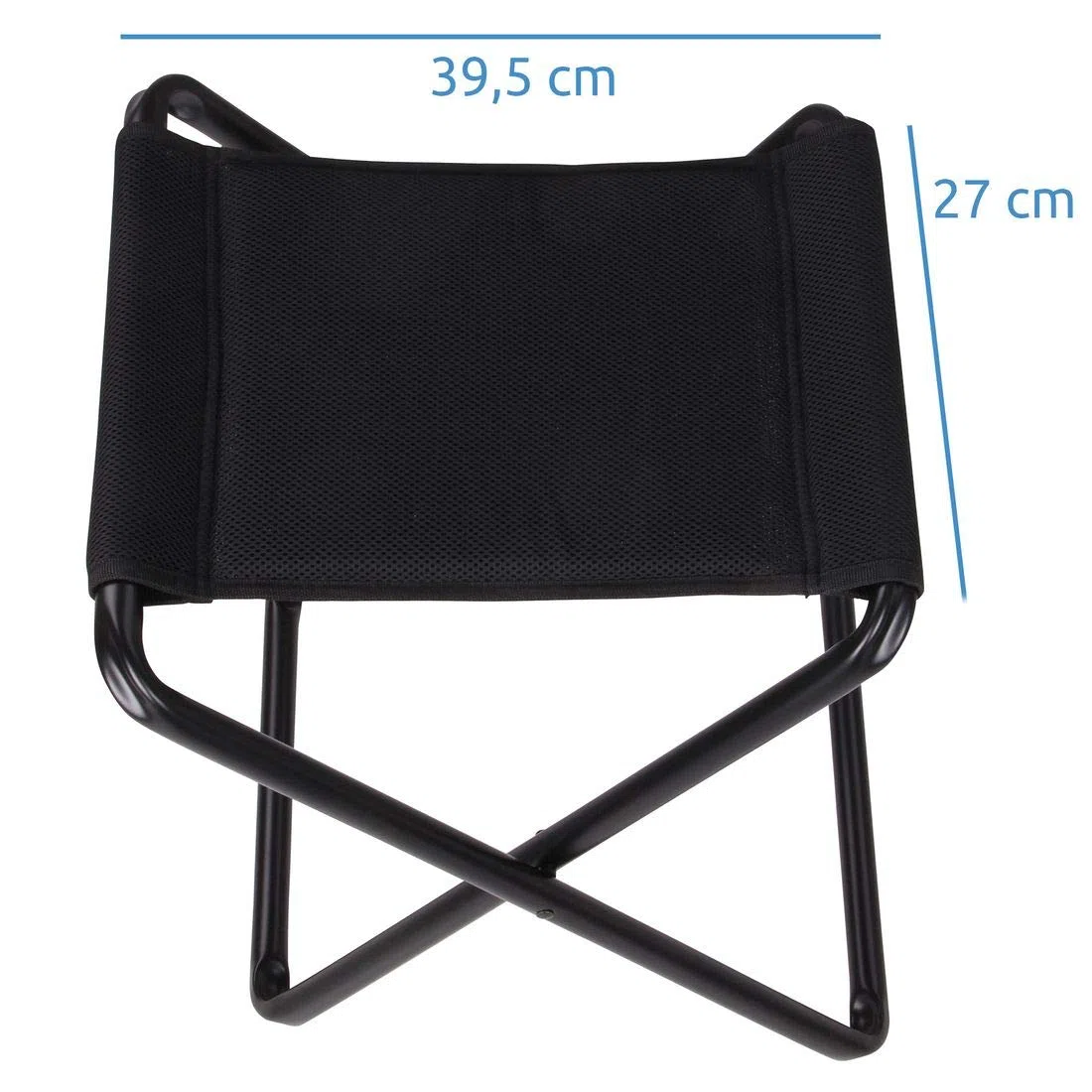 your GEAR Tavolino 3D Campinghocker mit Abnehmbarer Tischplatte, Aluminium Klapphocker, Beistelltisch, Hocker, Quick Dry Mesh Polsterung, Leicht, Tragbar, Garten, Caravan