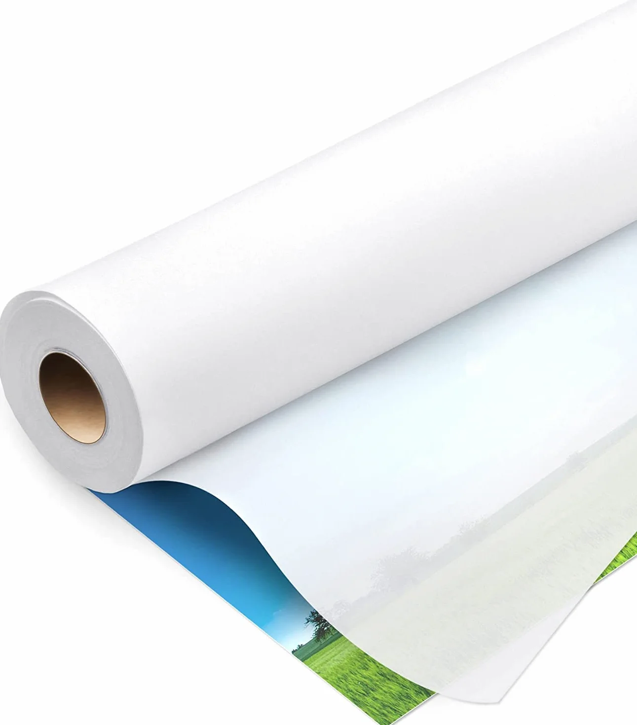 ELES VIDA Schnittmusterpapier Rolle 42 cm x 50 Laufmeter 35g /m – Premium Blanko Transparent Papier Rolle – Zeichenpapier, Schnittmuster zum Nähen für Schneider, Papierschnittmuster