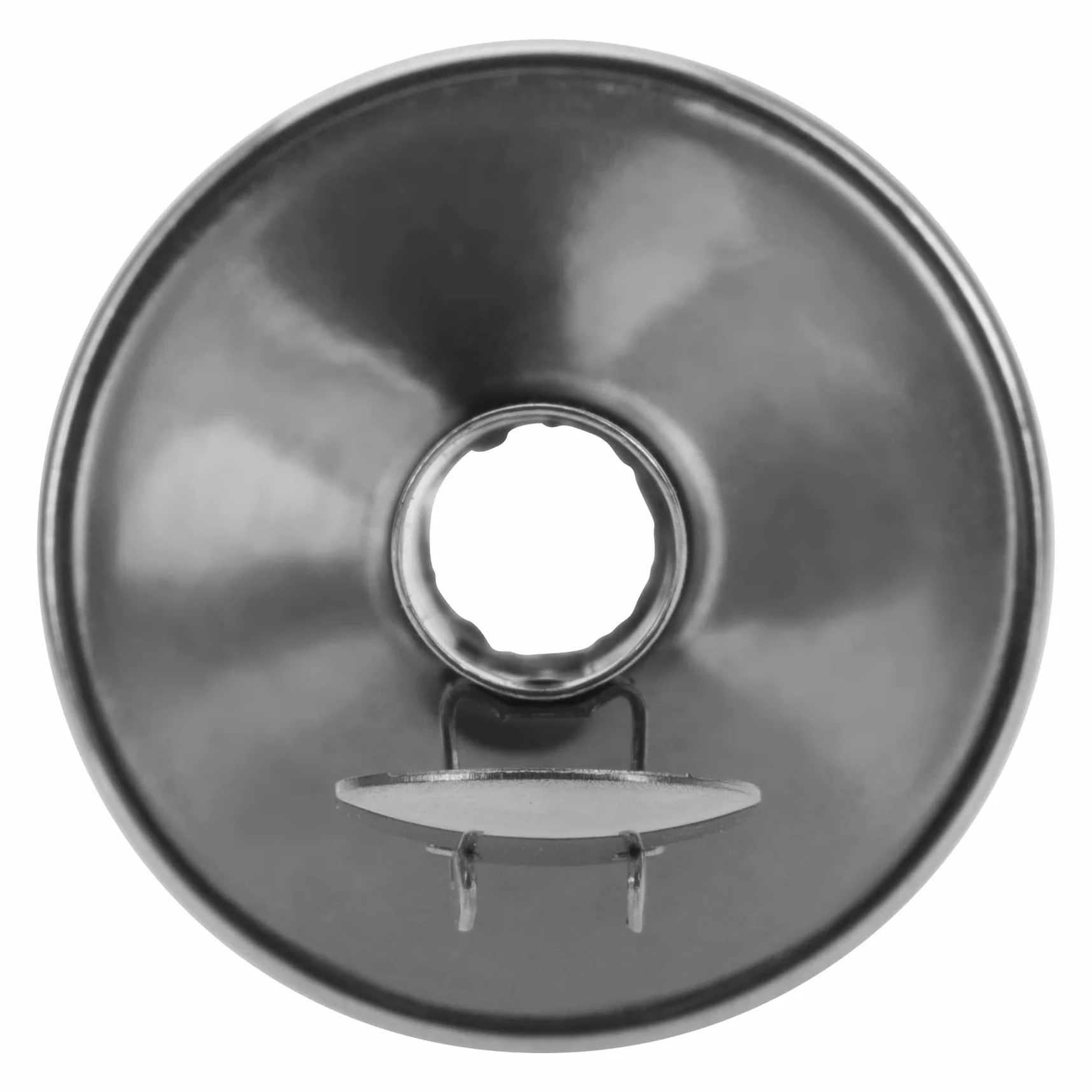 Westmark 4 Essig-/Öl-Ausgießer + 4 Ersatzkorken, mit Kläppchen, Metall/rostfreier Edelstahl, Naturkorken, Inox Essig-Spezial, 479022E3