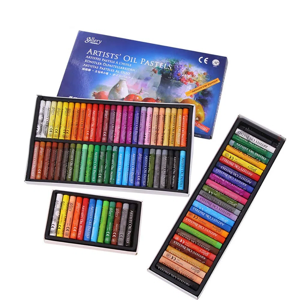Ölpastellkreide Set für Kunst Weicher Ölpastellstift für Künstler Ungiftige Waschbare Runde Wachsmalstifte für Graffiti-Kunst