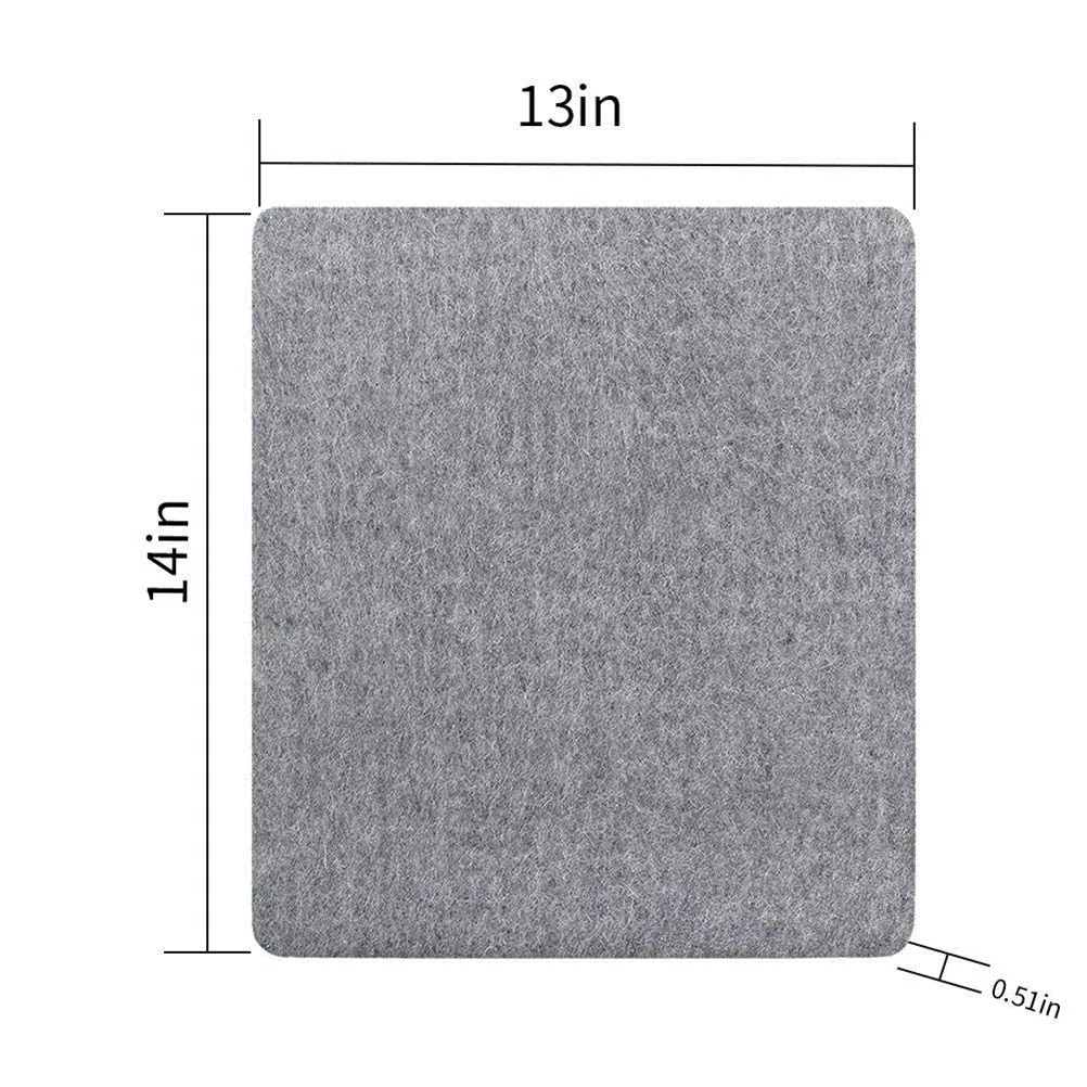 Woll-Bügelmatte, Wollpresspad, perfekte Bügelstation zum Quilten (33 x 35,6 cm)