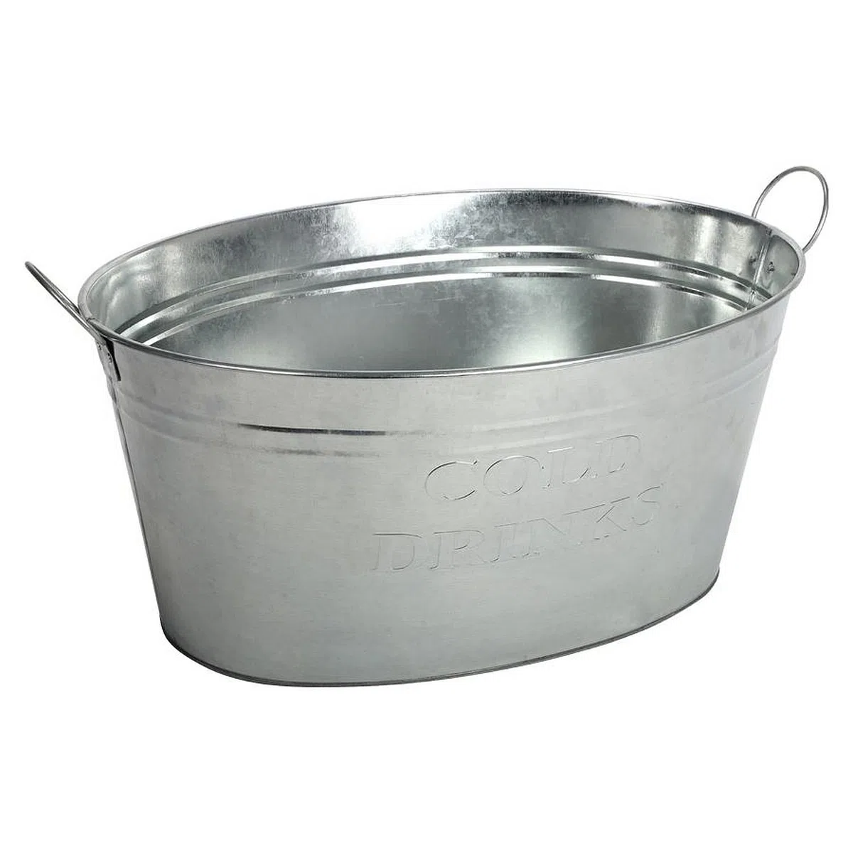Zinkwanne Cold Drinks 50 x 23 x 35,5cm 24 Liter