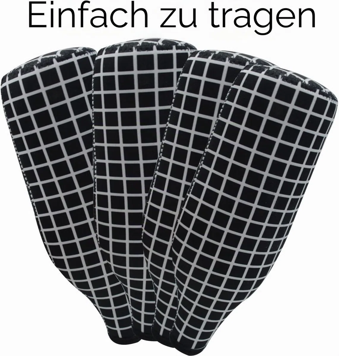 Bierflaschenkühler mit Reißverschluss, 500 ml, isoliertes Neopren, Bierflaschenhülle, Tragetasche für die Aufbewahrung Ihres Getränks, Bier, Cider, Softdrinks, gekühltes Wasser für Party,