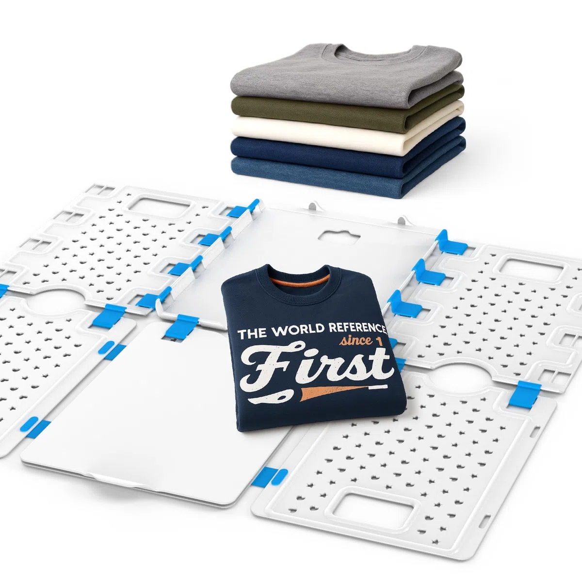 BoxLegend V4 Hemdenfaltbrett T Shirts Kleiderordner Langlebige Wäscheordner Faltbretter Breiteres Hemdenfaltbrett