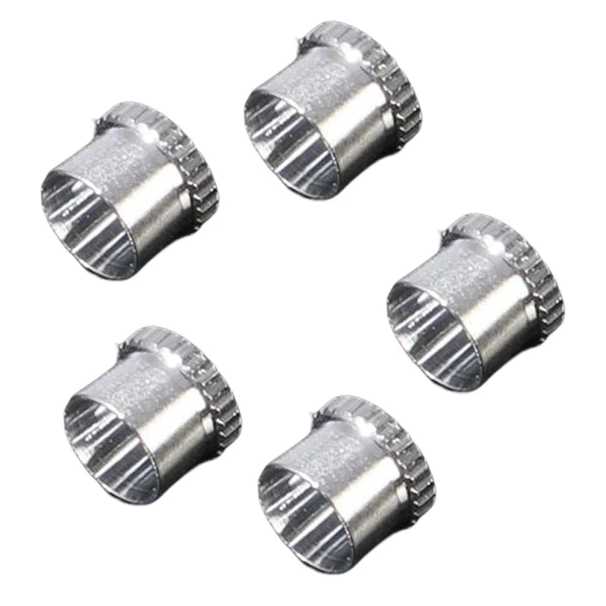 5 x Düsenkappen, professionelles Zubehör-Set, Airbrush-Nadelkappe für Malerei
