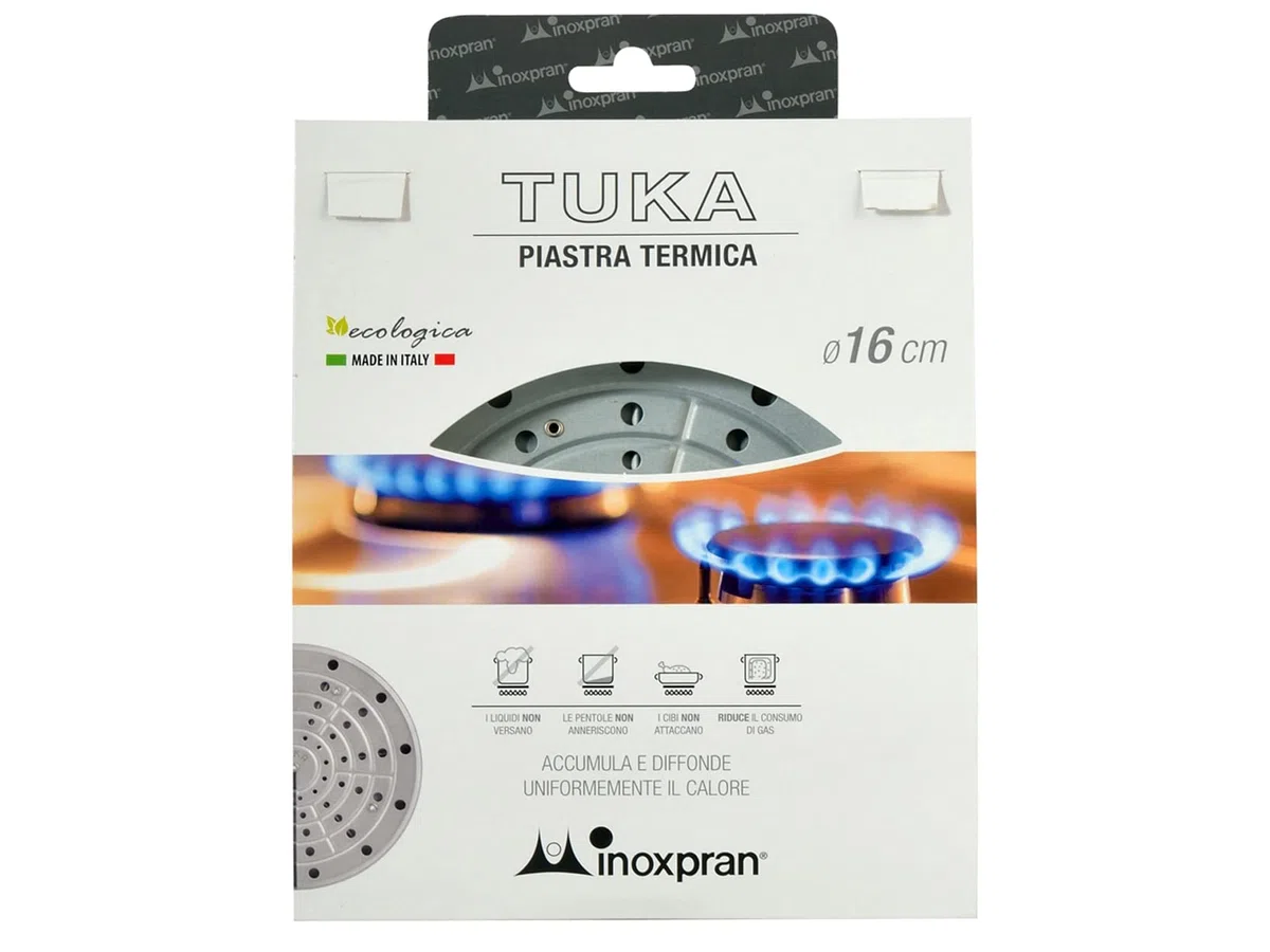 Tuka Platte Wärme, 16 cm, Edelstahl