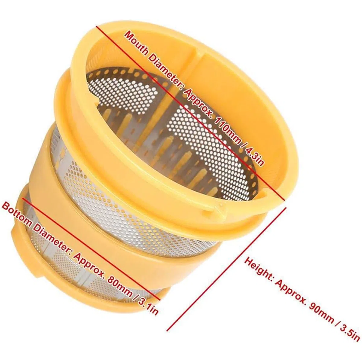 Blender Filter Entsafter Filter Feinmaschiger Filter Slow Juicer Feinmaschiges Sieb Filter Entsafter Zubehör für HU500DG Entsafter Entsafter Filter Ersatz