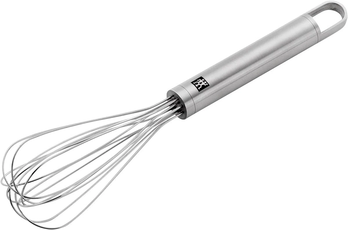 ZWILLING Pro Schneebesen, Länge: 24 cm, Rostfreier Edelstahl, Ergonomisch geformter Griff, Silber