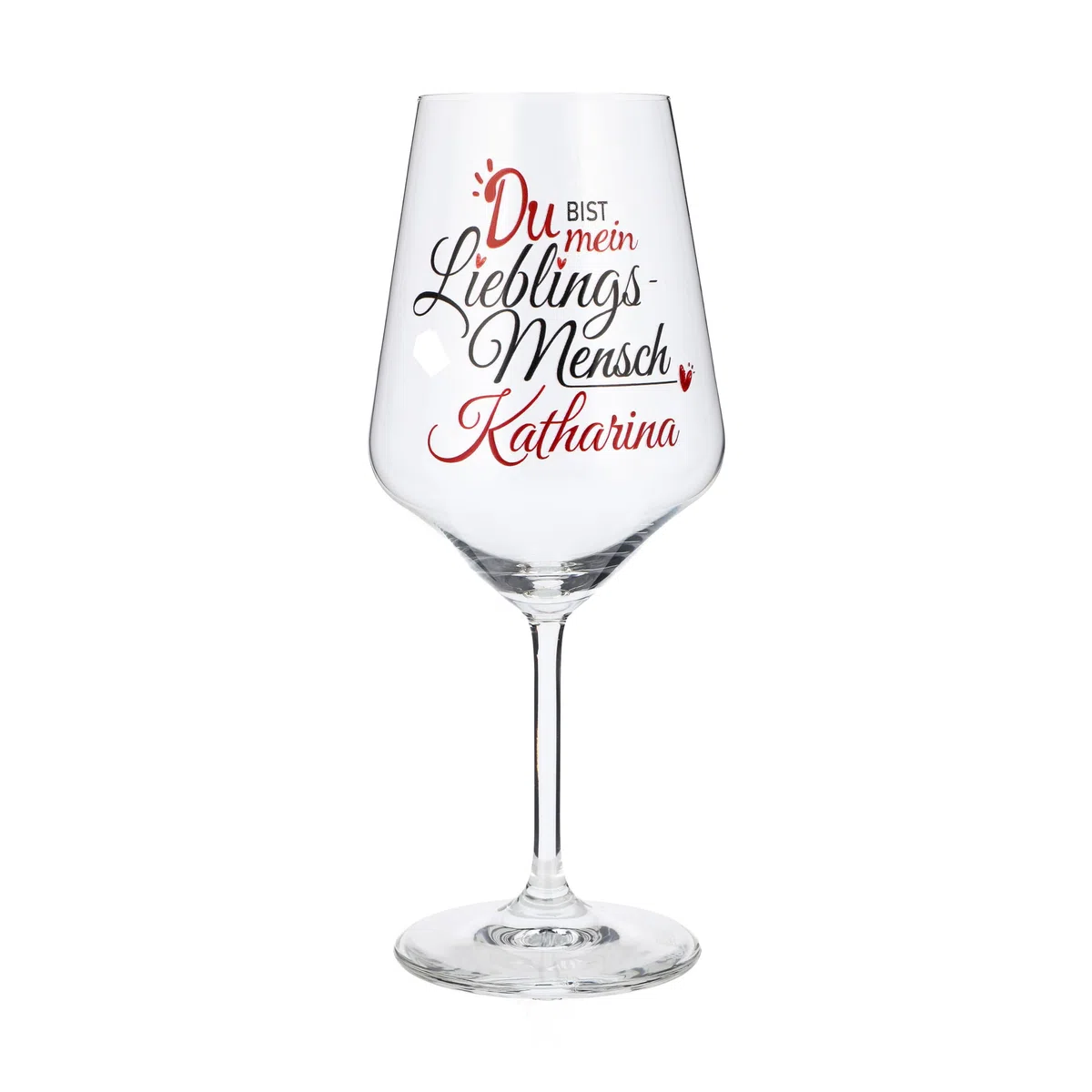 Weinglas Mein Lieblingsmensch personalisiert mit Name 530 ml Geschenke zum Geburtstag Weihnachten für Mama Papa Oma Opa Schwester Bruder Freundin Weinliebhaber