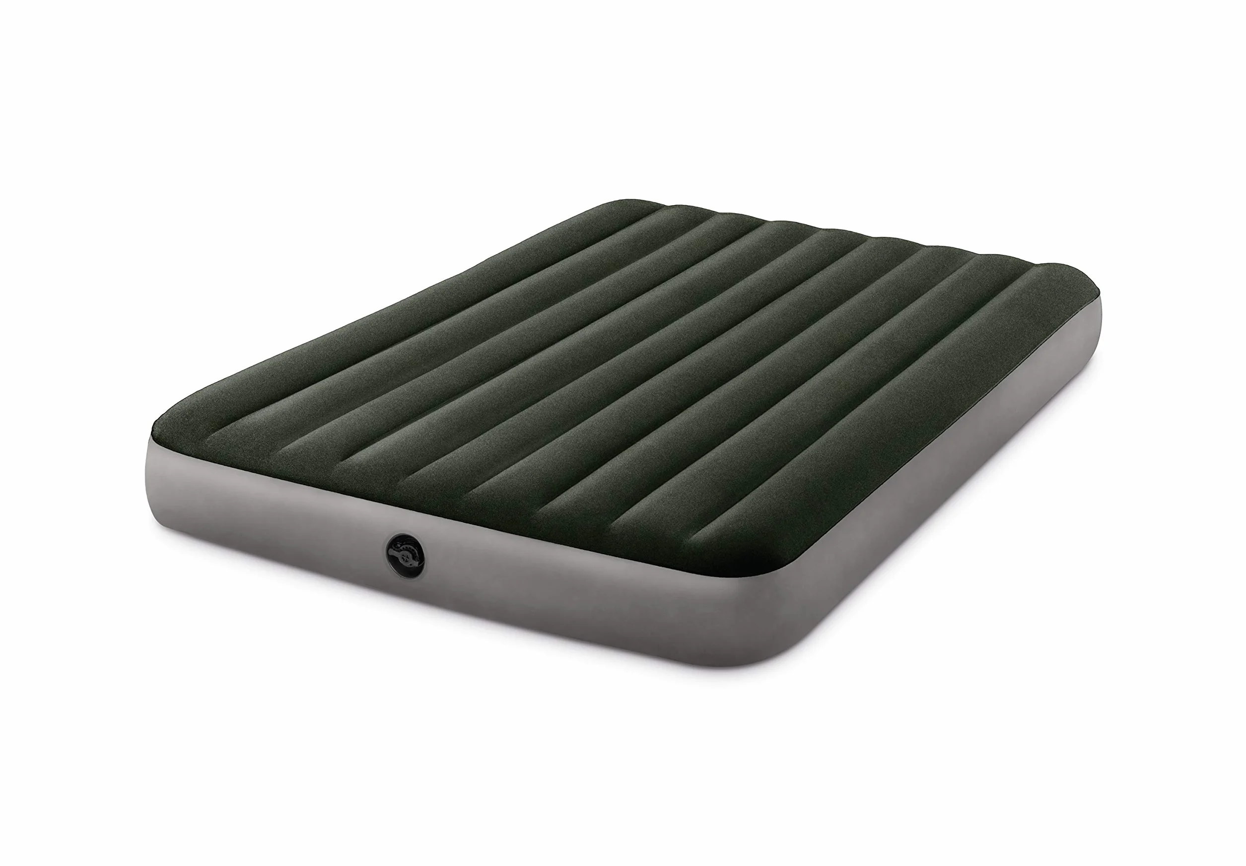 INTEX Dura-Beam Camping Matratze für 2 Person Isomatte (152 x 203 x 25 cm) max. 272KG – Gästebett aufblasbares Bett Luftbett, Fiber-Tech-Technologie (64109)