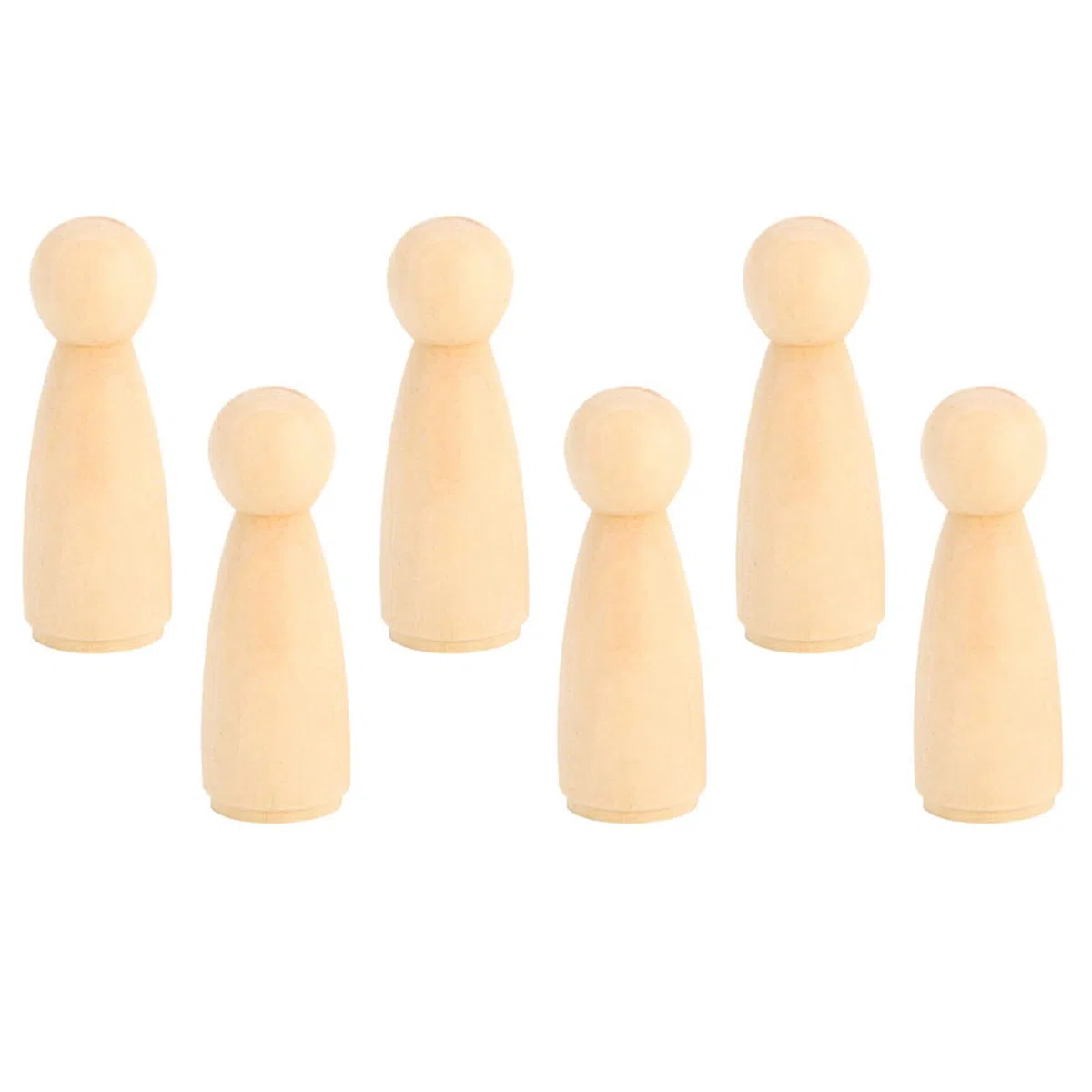 10 stücke 75mm Unvollendete Menschen Formen Holz Menschen Körper Engel Puppen Für DIY Malerei Figur Handwerk, Weiblich, Holz Peg Puppe Körper Malerei Puppe DIY Reparatur Werkzeuge & Kits Zubehör