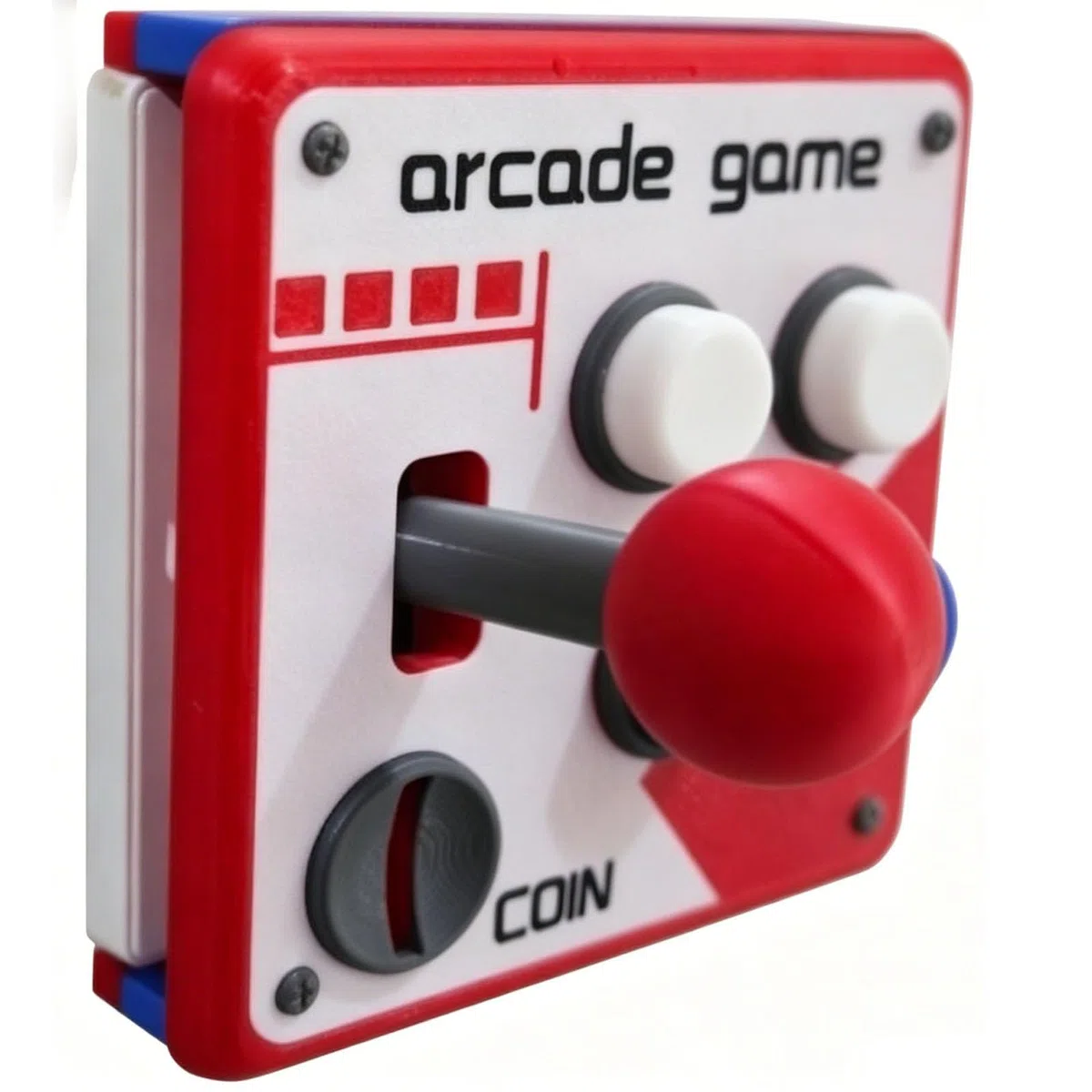 Retro-Arcade-Schalttafel, Klassische Joystick-Knopf-Wandplatte, DREI Arten Retro-Arcade-Vintage-Spielzimmer-Wanddekoration, Männerhöhle und Unterhaltungsgeschenk für Schlafzimmer, Flur (B1pc)