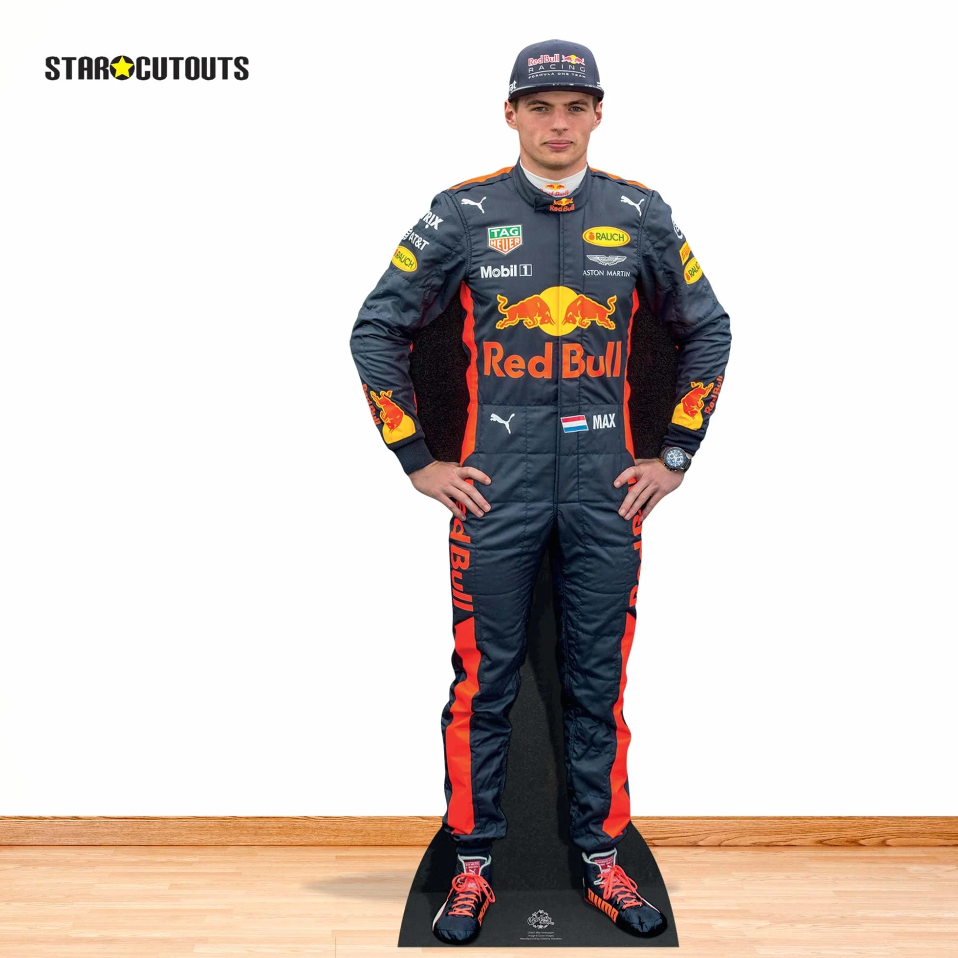 Star Cutouts Ltd CS667 Max Verstappen, Karton, Mehrfarbig, 177 x 74 x 177 cm