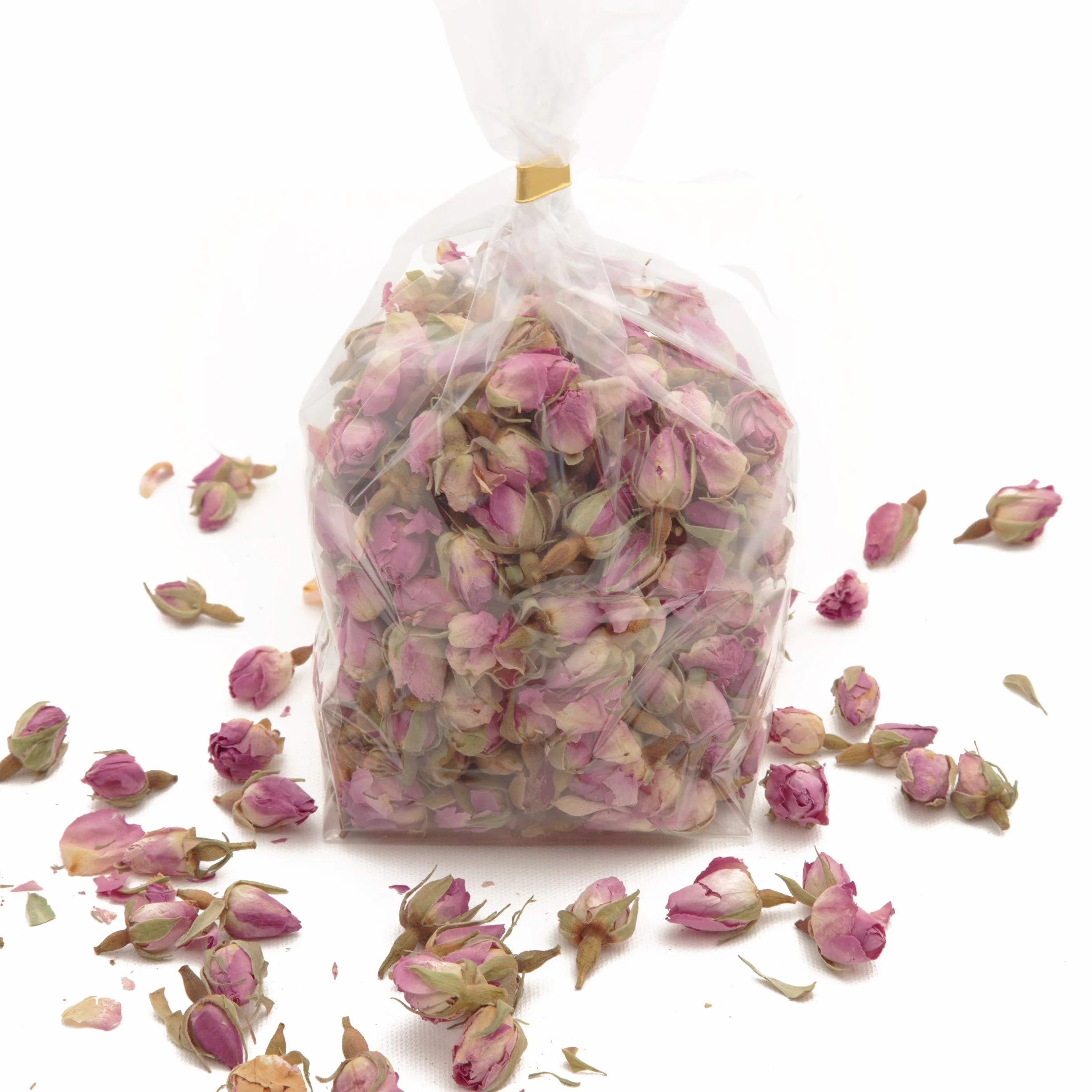 100 Gramm Rosa Rosenknospen und Rosenblätter getrocknet Potpourri parfümiert Duftkissen Füllung und Raumduft Diffuser Trockenblumen Rosa Deko