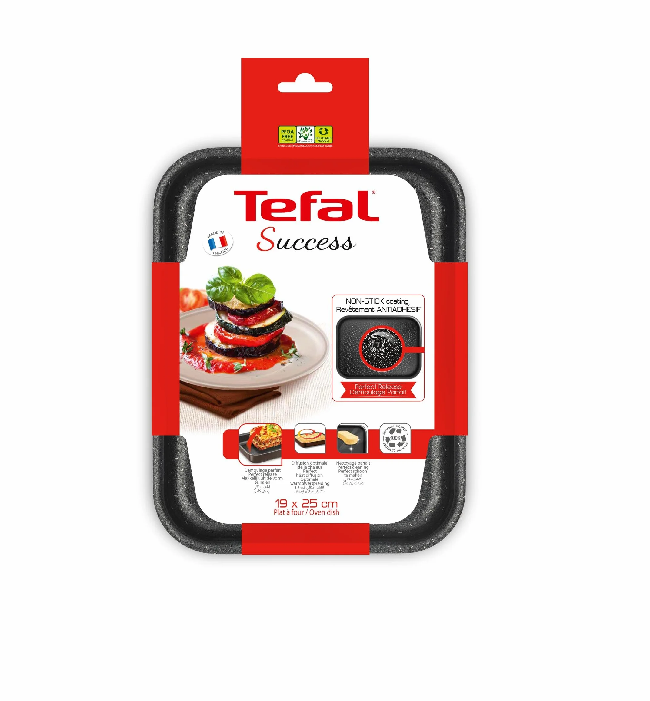 Tefal j1600502 Success flach Mini Backofen Aluminium schwarz 19x25 x 4,2 cm