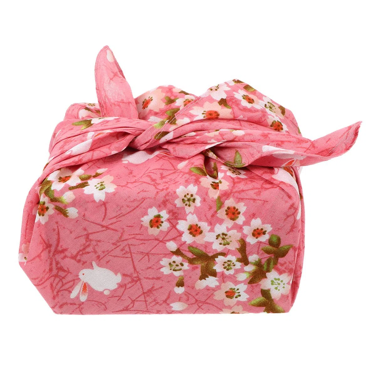 Bento-Geschenktuch, Furoshiki-Wickeltuch, Taschentuch, japanischer Stil, Bento-Lunch-Bandana, Abdeckung (Rosa)