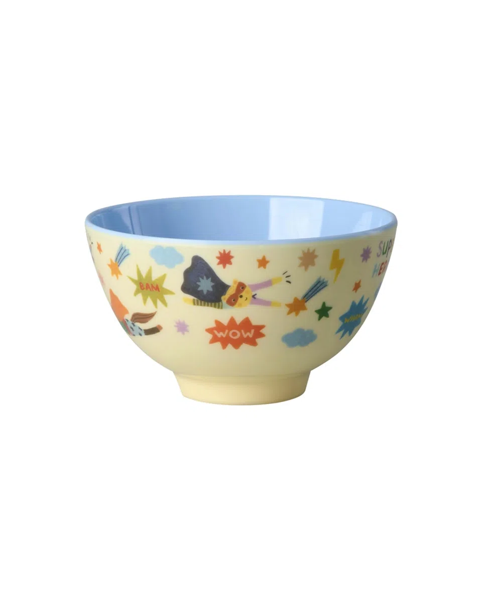 Rice Melamin Schüssel Kinderschüssel Schale klein - hellblau - Hero Print