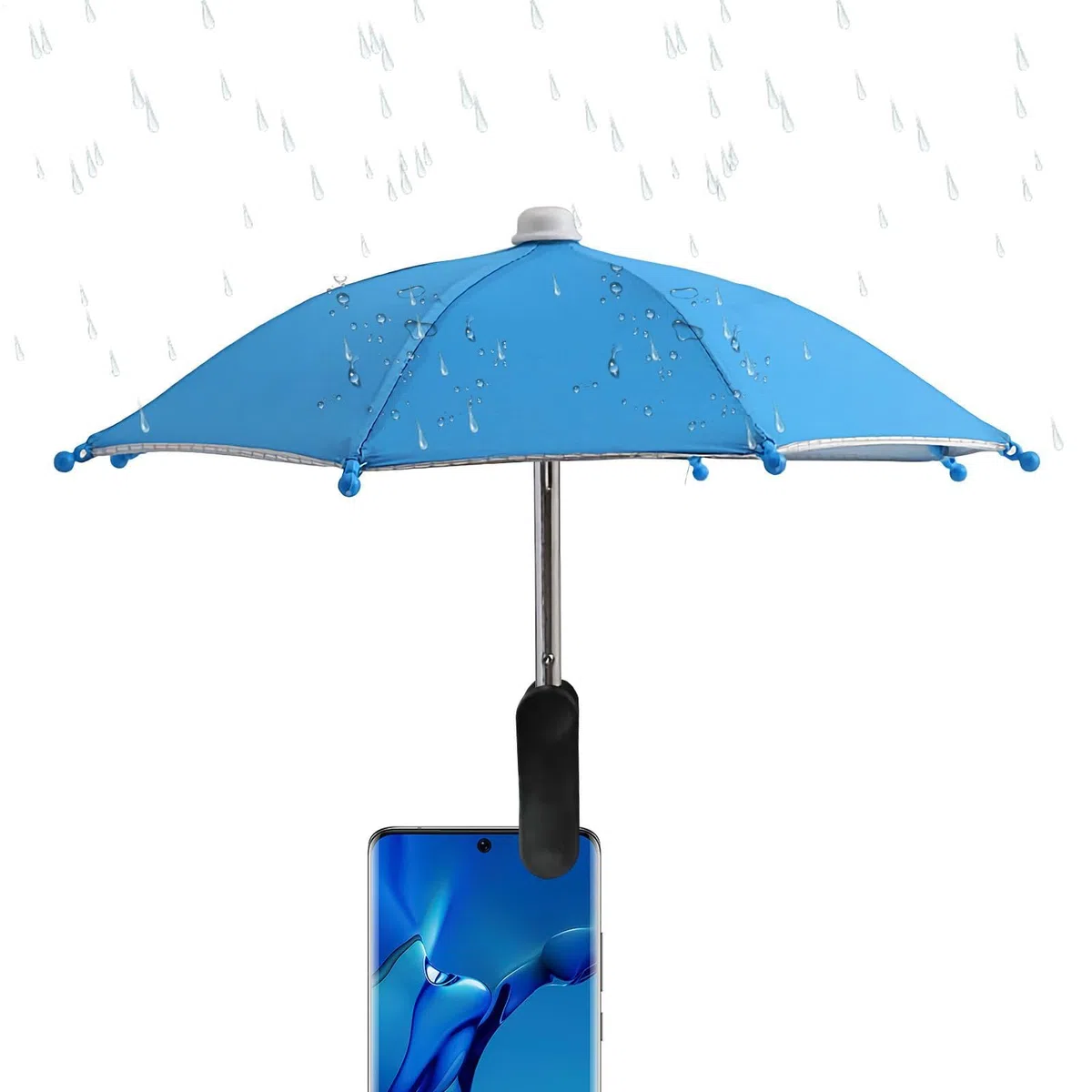 Handy-Regenschirm – blendfreier Sonnenschutz, Handy-Regenschirm für die, schützt vor Sonnenlicht und Blendung, Outdoor-Aktivitäten, Schirme für Handy-Sonnenschutz | Universell passend fü