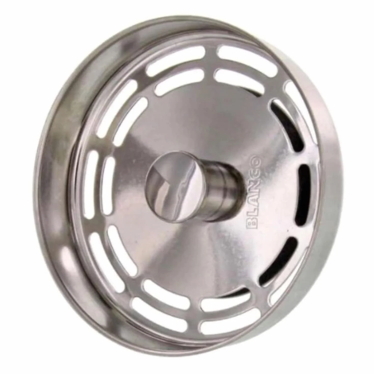 Blanco Siebkörbchen 3,5" | für Ablauffernbedienung | Ø= 79 mm universal (20 Schlitze) AL | RADIAL | Ø 7,9 cm