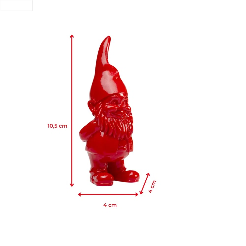 Kare Design Deko Figur Zwerg (6/TLG.), Mehrfarbig, Deko Objekt, Wohnaccessoires, Zwergen Motiv, 11x4x4 cm (H/B/T)