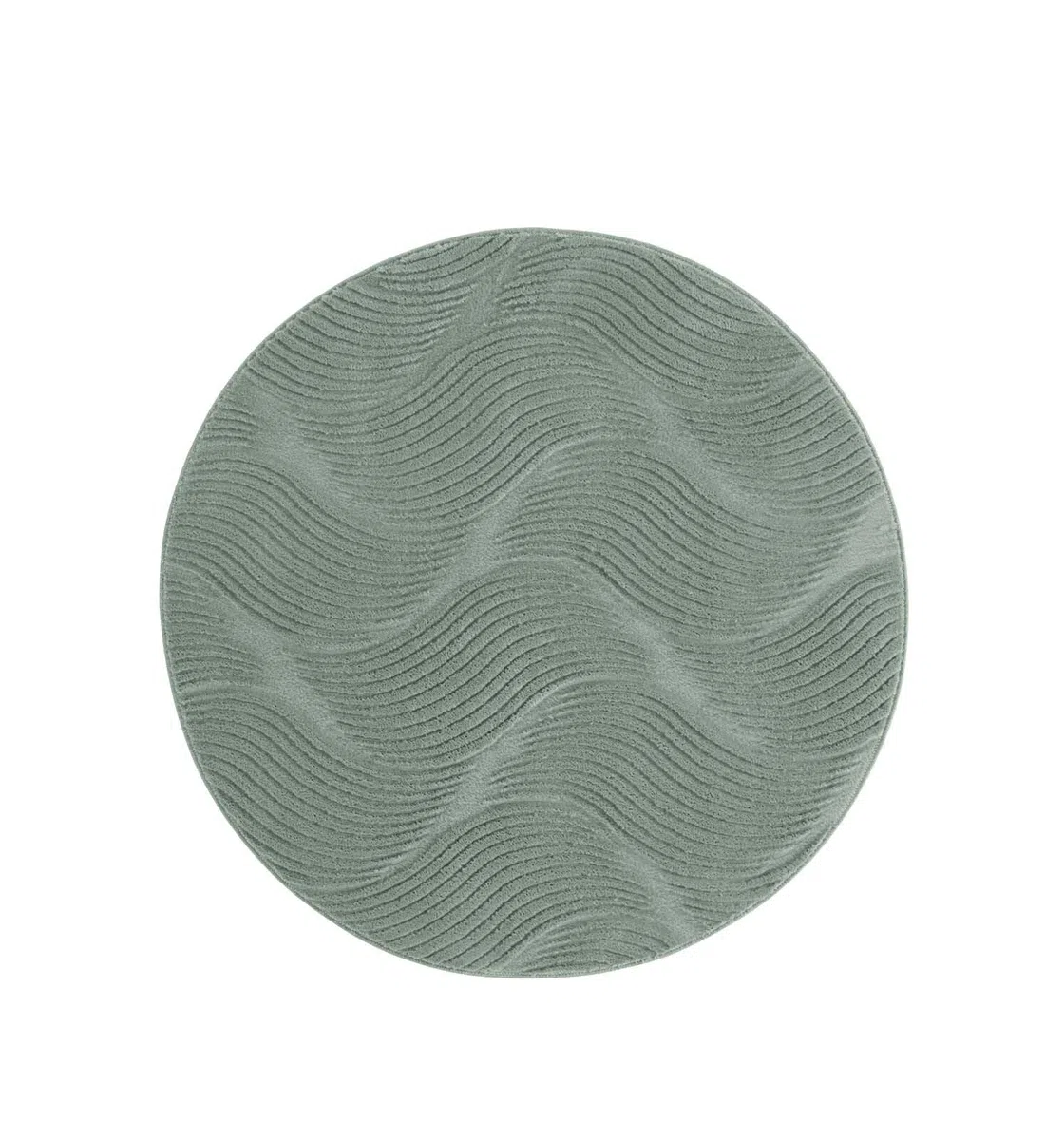 Taracarpet Badematte Homestyle rutschfest waschbar Badezimmerteppich Bad-Vorleger, WC Deko, Duschvorleger für Dusche und Badewannen sehr weich und kombinierbar Grün Dühne 060x120 cm