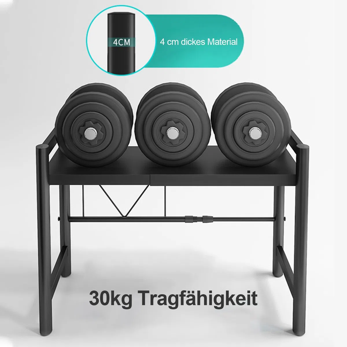 Verstellbares Mikrowellenregal, 2-Stufig Erweiterbares Küchen Mikrowelle Ständer Regal, Mikrowellenhalter aus Kohlenstoffstahl, Küchenaufbewahrung Organizer mit 6 Haken, Schwarz