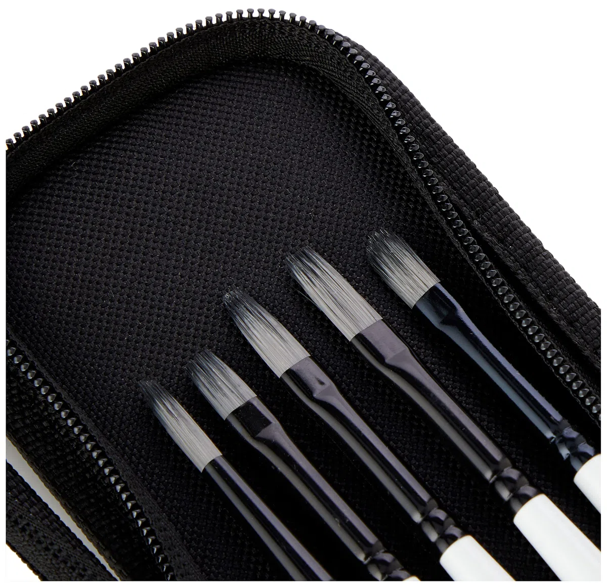 Winsor & Newton Professional Acryl Pinsel langem Griff, 5 Stück