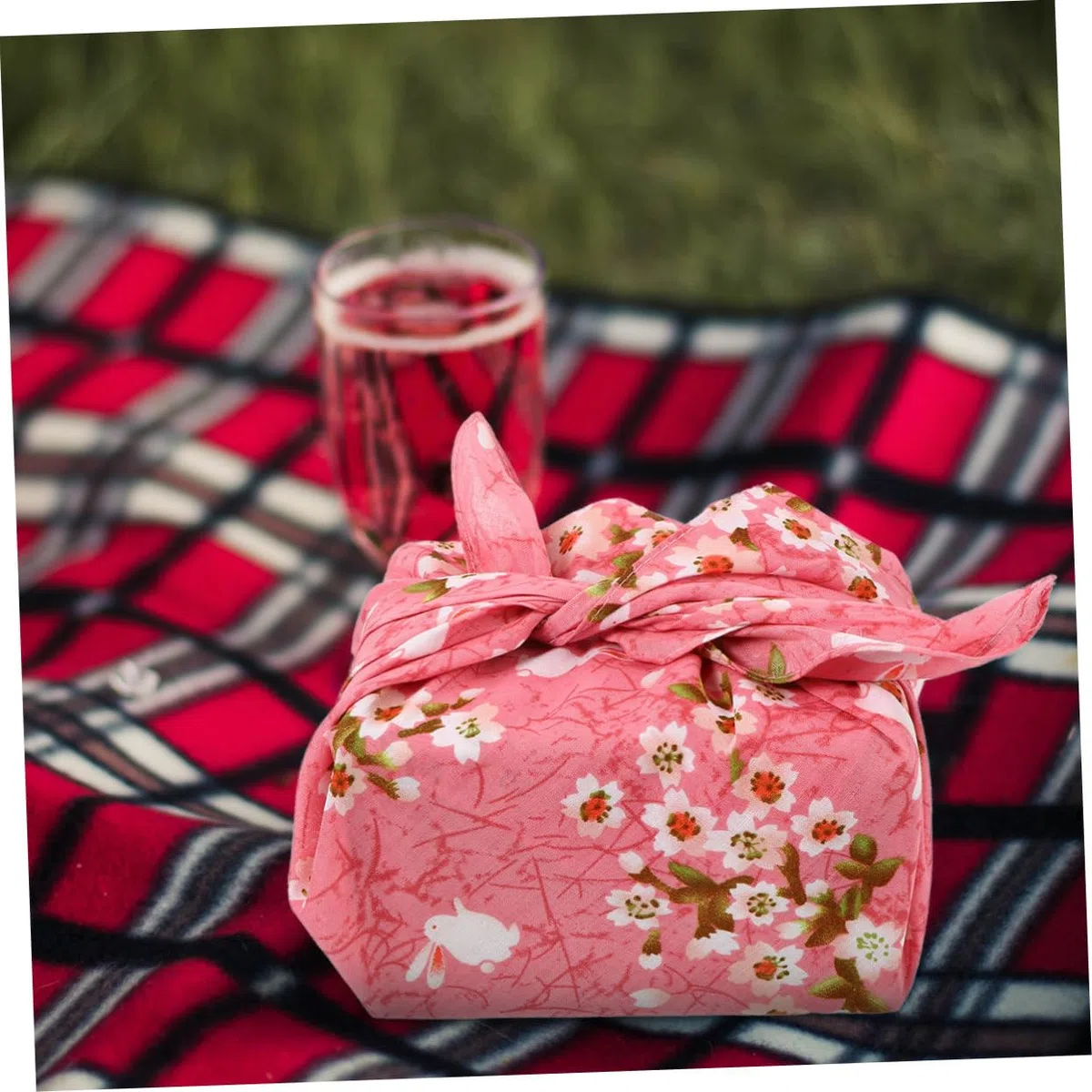 Cabilock 2 Stk Furoshiki-bento-tasche Quadratische Tischsets Japanischer Stoffumschlag Taschentuch Platzdeckchen Japanisches Furoshiki-tuch Gedrehtes Garn Wickeltuch Japanischer Stil