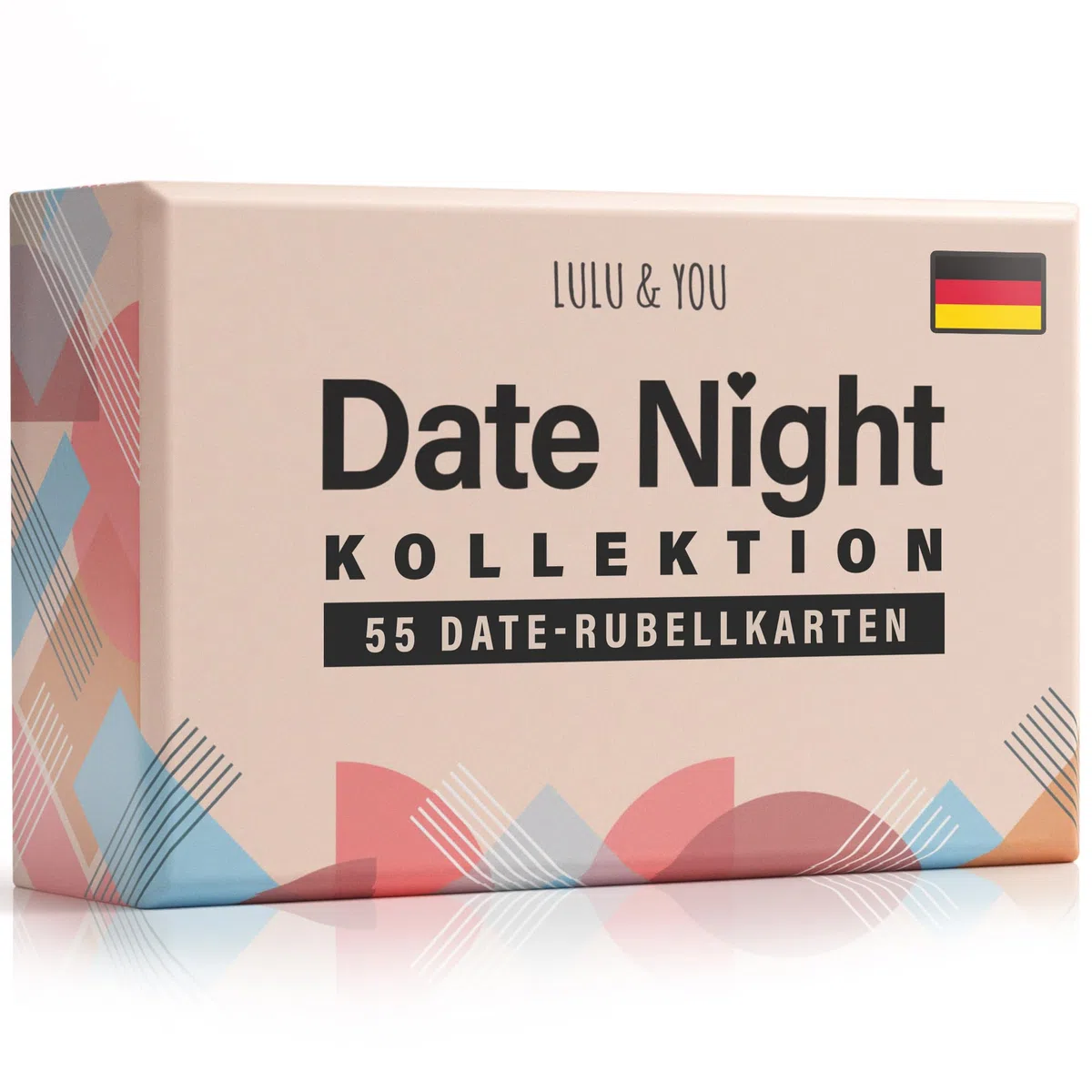 Lulu & You 55 Rubbelkarten für Paare – Kreative Ideen für Date Nights – Romantisches Geschenk für Paare – Überraschende Date Night Cards als gemeinsame Zeit Geschenk