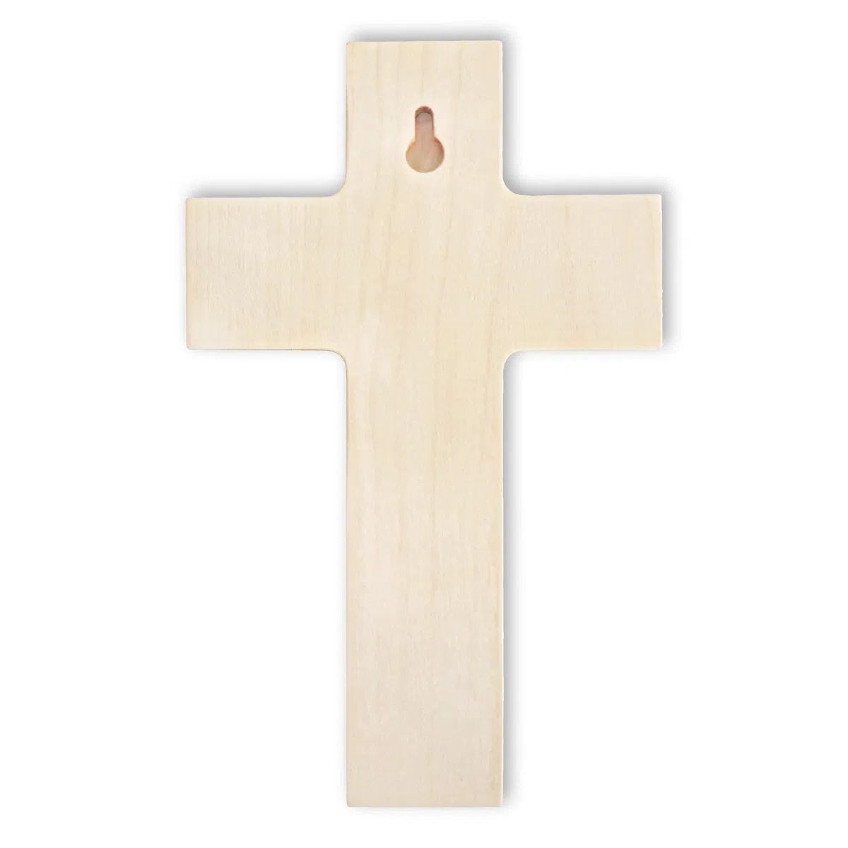 Fritz Cox Holz-Kinderkreuz Lebensbaum 'Halte zu mir' 15cm weiß