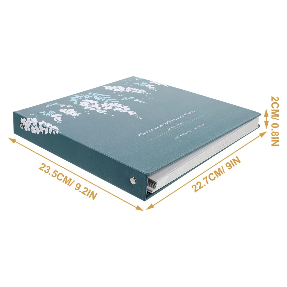 Zerodeko Getrocknete Blumen Sammelalbum Aus Papier Embossed Pflanzenhalter Buch Zur ZuverläSsigen Aufbewahrung Von Trockenblumen Und BläTtern FüR Haushalt Und Basteln