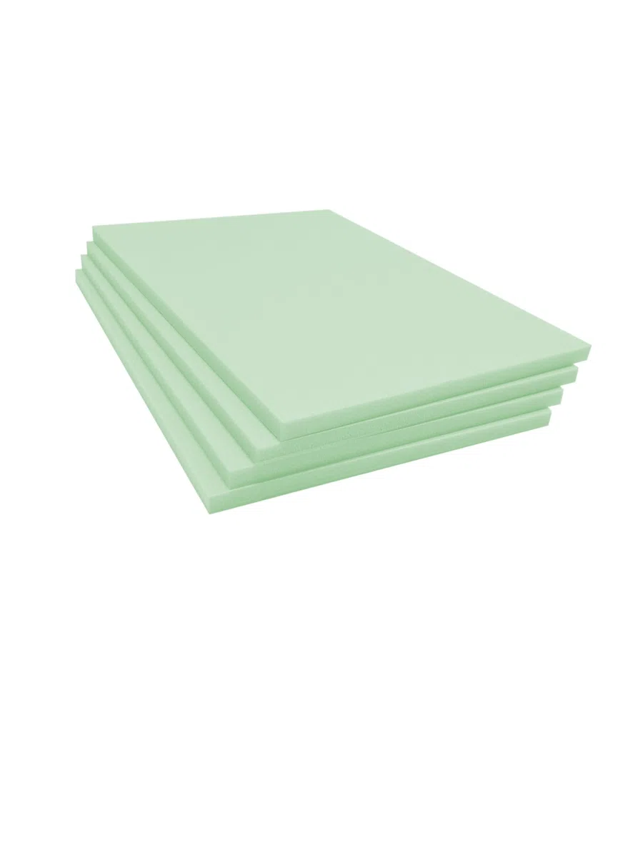 Styrodur Platten A4 Set, 4-teilig, 1,0cm x 21,0cm x 29,7cm | Hartschaumplatten, Für Basteln & Modellbau, Landschaftsbau, Architekturmodellbau, Eisenbahn-Zubehör