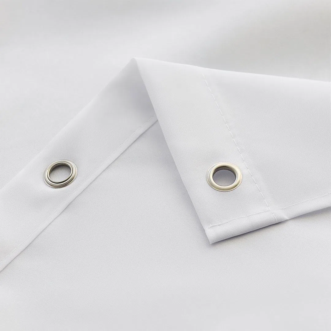YISURE ÜBERLÄNGE Duschvorhang 200x240 Weiß Anti schimmel für Badezimmer, Extra Groß Badvorhang Polyester Textil für Zuhause, Wasserabweisend Duschvorhänge mit Magnet, Breite 200 x Höhe 240cm