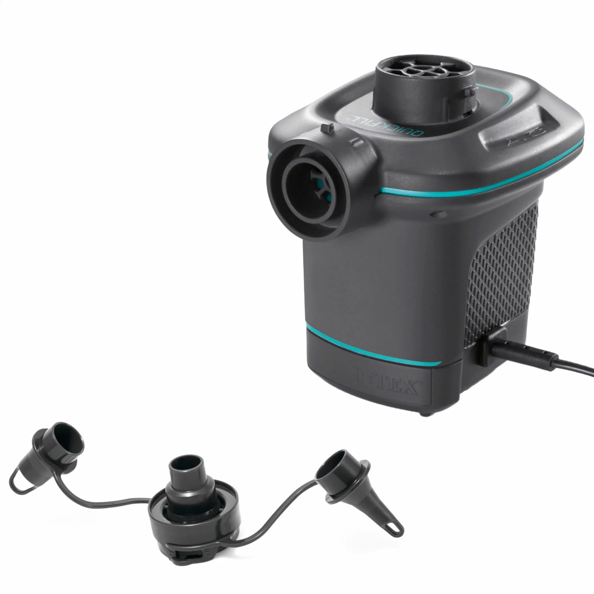 Intex Volt Quick-Fill Ac Electric Pump 68605 Schwarz