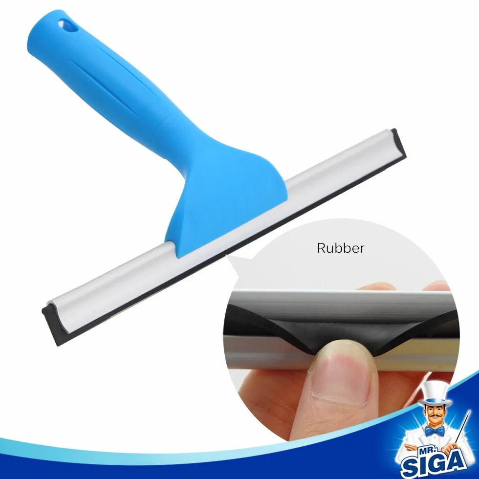 MR.SIGA Professional Fensterreinigungs-Set – Abzieher & Mikrofaser-Fensterwischer, 25 cm