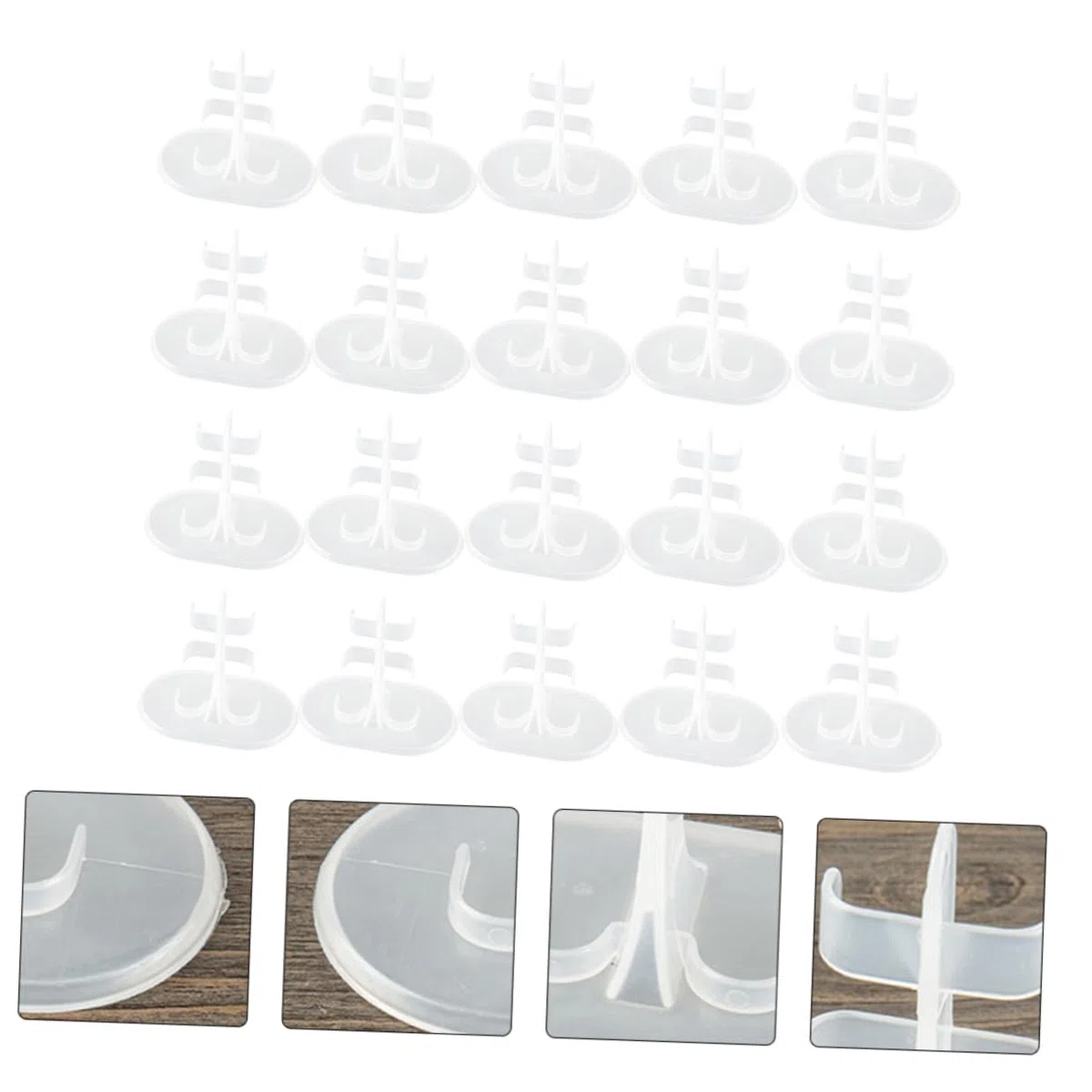Supvox Puppenständer Puppenhalter Display Support Beinhalter Für Puppenzubehör Und Actionfiguren Zum Präsentieren Auf Regal Tischplatte Oder Im Kinderzimmer 20 Stück