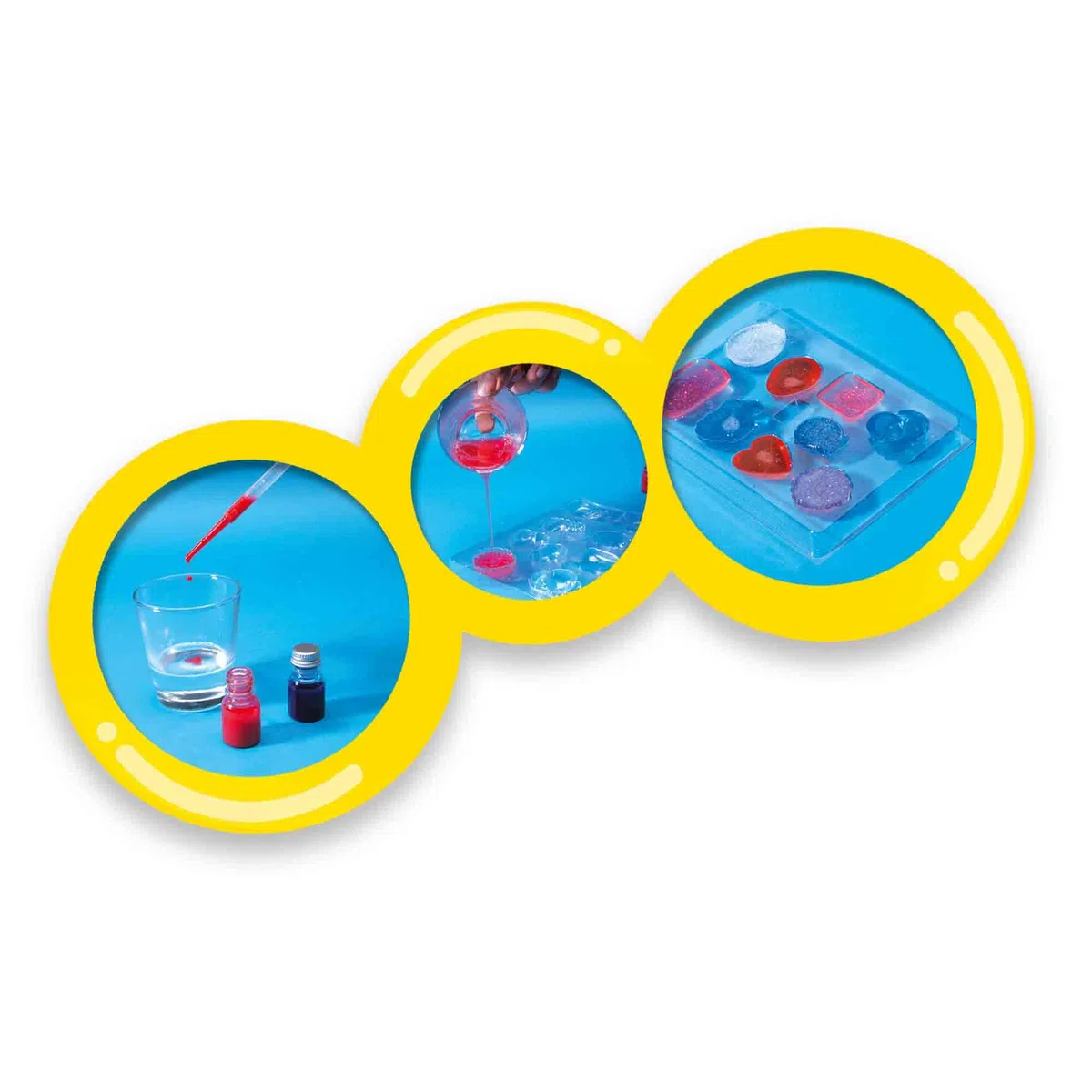 SES Creative | Glitzerseife DIY Kit für Kinder | Seife selber machen ab 7 Jahre | Mit Glitzer, Formen & Farben | Kreatives Bastelset | Sicher & Einfach | Geschenkidee Mädchen 7 Jahre