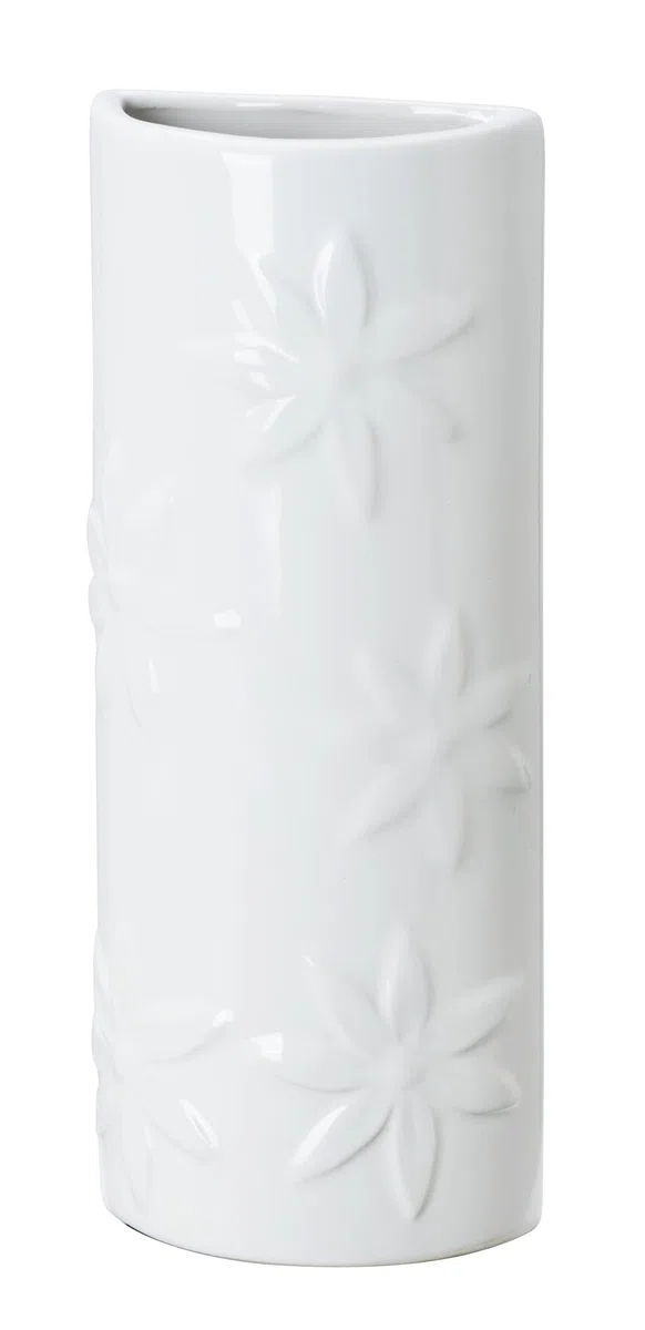 Wenko Luftbefeuchter Blumen Keramik, Raumbefeuchter mit Blumenverzierung für die Heizung Humidificador cerßmico plano Flores Multicolor