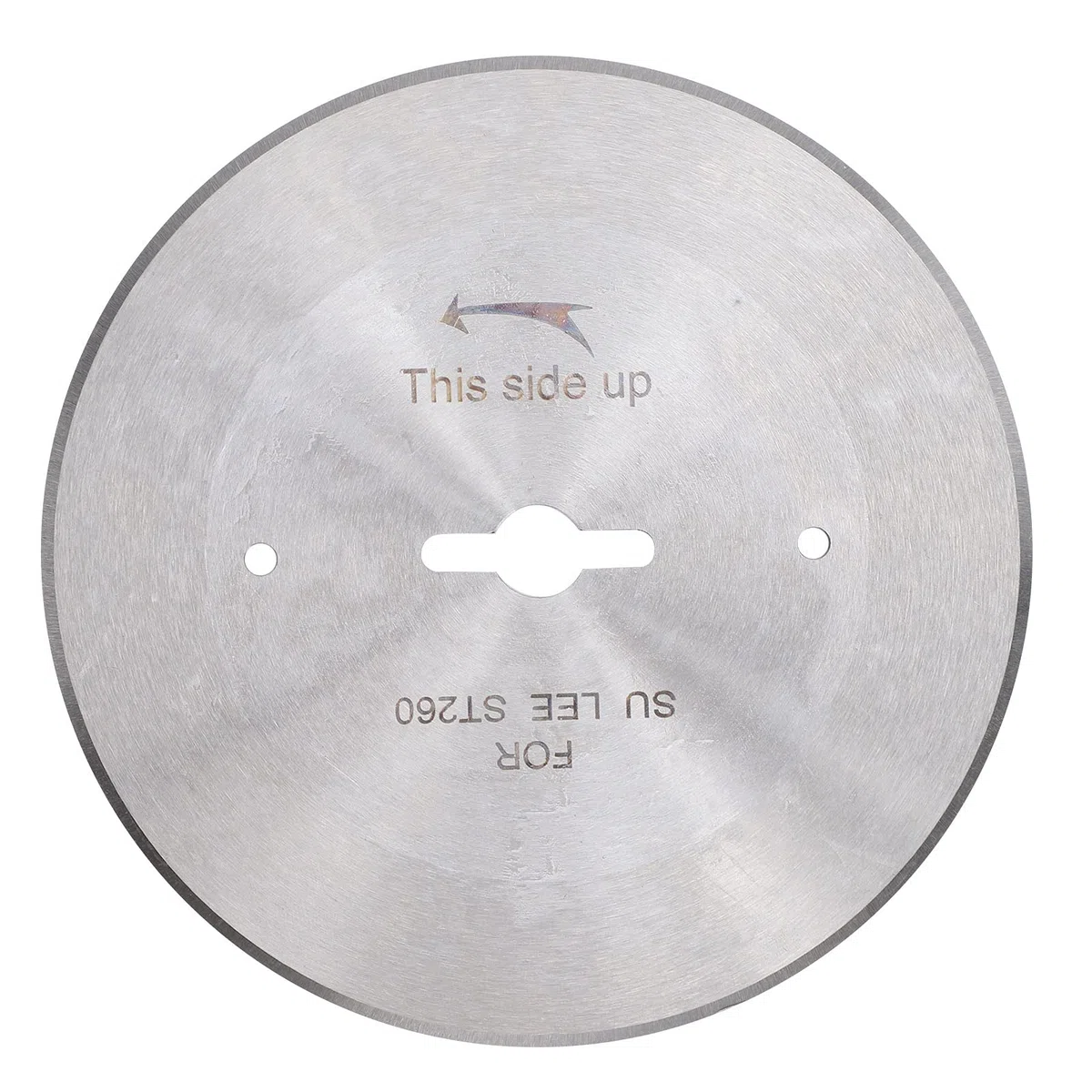 Rotary Cutter Blade Premium Legierung Stahl Round Schneidwerkzeug Ersatzblatt für Quiltnähung Bastelstoff Leder Textil Haltbar scharfe 108 mm 4,3 -Zoll -Klinge