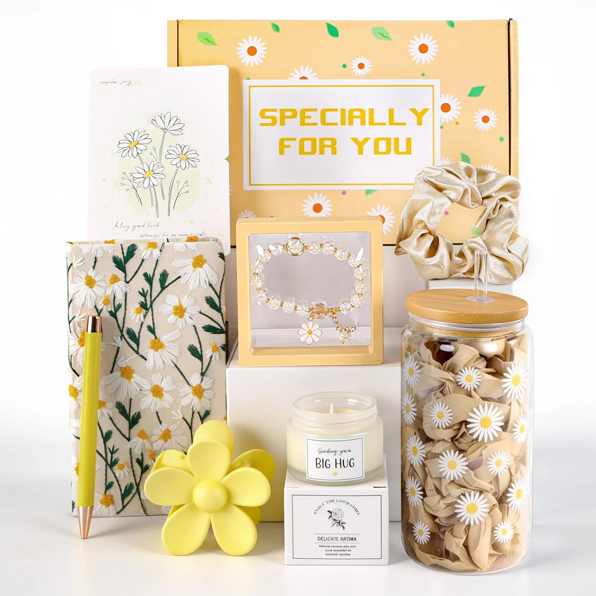 Geschenkbox für Frauen & Teenager Mädchen – Self Care Geschenkset, Cheer Up, Thinking of You & Gute Besserung Care Package für Mama, Schwester, Tochter, beste Freundin, Geburtstag & Danke Geschenk