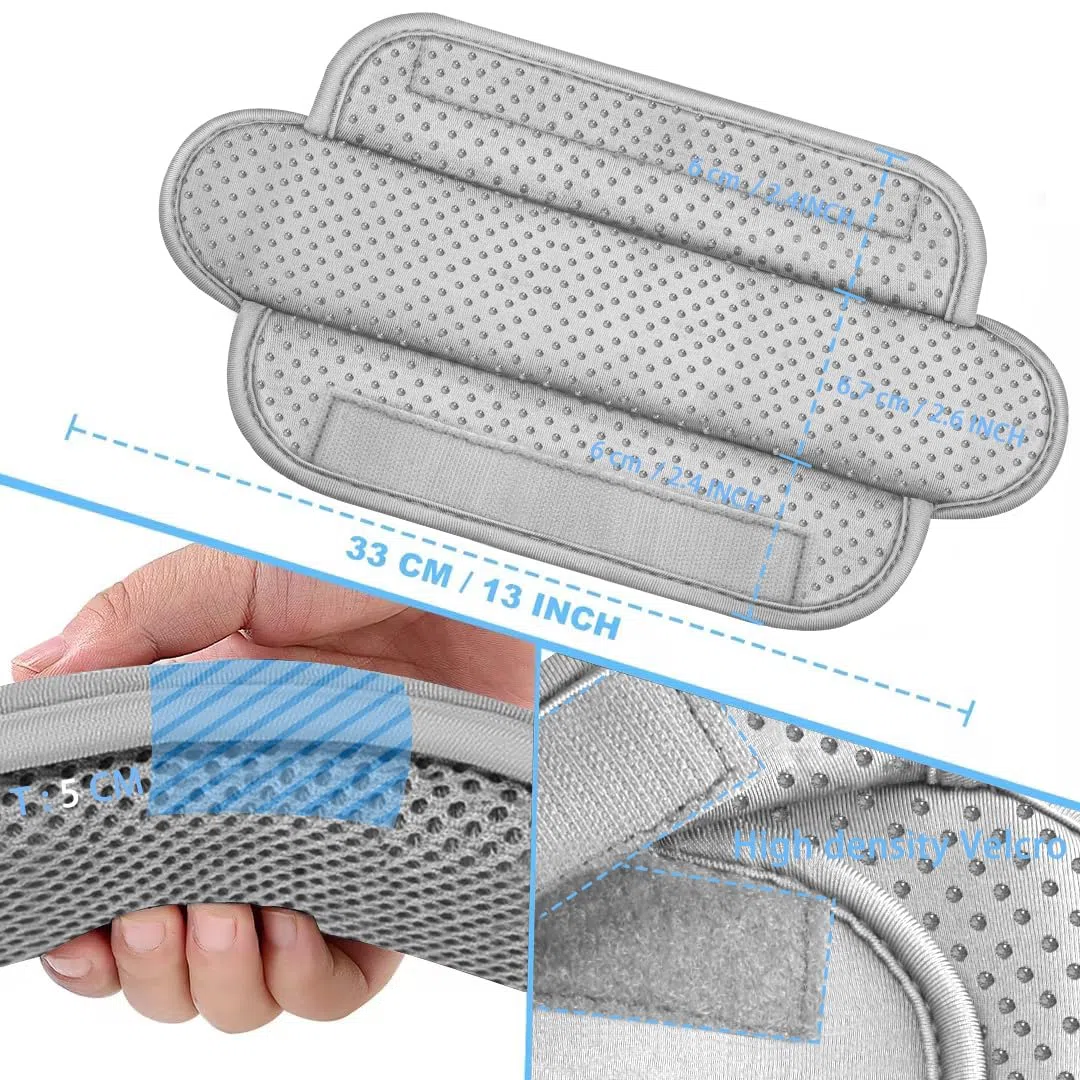 ZINZ 2-Pack Schulter Pad Ersatz für Taschen - Lange und Super Komfortabel