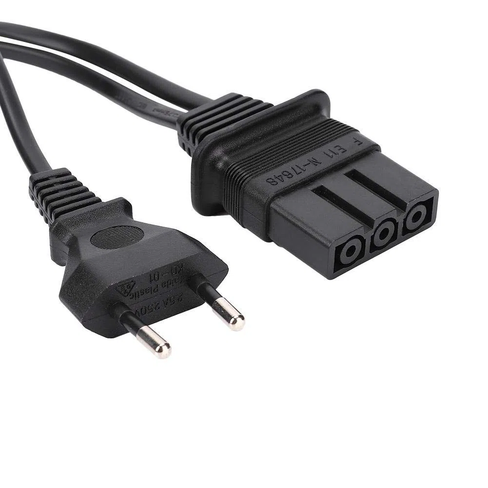 Fußpedal der Nähmaschine mit 220-240 V EU-Stecker-Stromkabel Kompatibel mit Brother-Nähmaschine