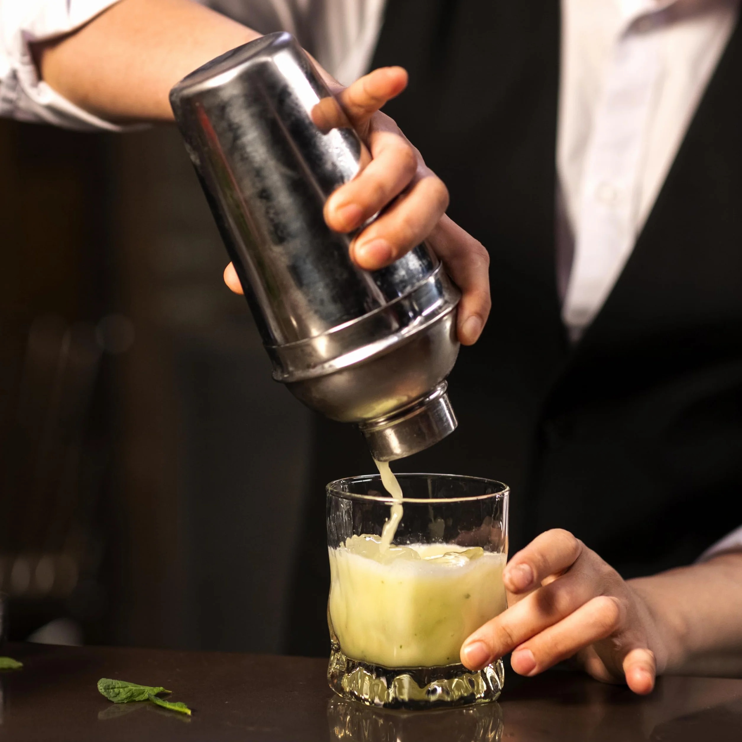 Retoo Cocktail Shaker Set, 6 Stück Edelstahl Cocktail Mix 750ML Bar Tools, Shaker Bar Zubehör, Professionelles Cocktail Mixing, Barware Set für Zuhause oder die Bar