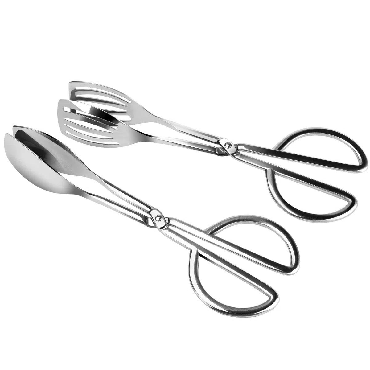 Gebäckzange Essen Tong, 2 Pack Küchenzangen,Tongs, Zange, Kitchen Tongs, Zange Küche, Gebäckzange, Küchen Zange, Fleisch Zange, Zange Küche Edelstahl, Gebäckzange Edelstahl, Küchen Zubehör BBQ