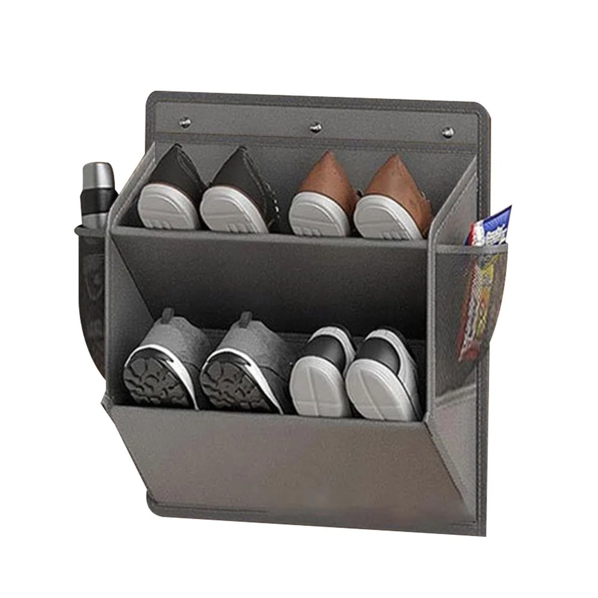 , selbstklebend, RV – platzsparender Organizer aus Oxford-Stoff | Aufbewahrung zum Aufhängen an der Tür an der Wand | Multifunktions-Schuhhalter für Zuhause | Aufbewahrung für Badezimmer